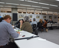 Representantes do Conselho Estadual de Segurança Alimentar e Nutricional (Consea/PR) reuniram-se nos dias 8 e 9 de abril para debater o desenvolvimento de políticas públicas para o setor e o modelo da Conferência Estadual de Segurança Alimentar e Nutricional 2019, agendada para os dias 4 e 5 de agosto.  -  Curitiba, 10/04/2019  -  Foto: Divulgação SESA