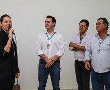 O governador Carlos Massa Ratinho Junior  visita a SL Alimentos em Mauá da Serra nesta quarta-feira (10).  Londrina, 10/04/2019 -  Foto: Geraldo Bubniak/ANPr