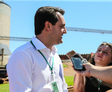 O governador Carlos Massa Ratinho Junior  visita a SL Alimentos em Mauá da Serra nesta quarta-feira (10).  Londrina, 10/04/2019 -  Foto: Geraldo Bubniak/ANPr