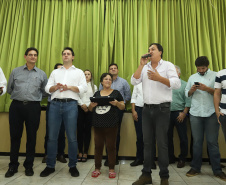 O município de Mauá da Serra, no Vale do Ivaí, ganhará uma nova escola estadual. O governador Carlos Massa Ratinho Junior esteve no município nesta quarta-feira (10) para assinar a ordem de serviço para a construção do Colégio Estadual Vilson Miranda, que terá capacidade para 840 estudantes. O investimento é de R$ 5 milhões.  -  Mauá da Serra, 10/04/2019  -  Foto: Rodrigo Félix Leal/ANPr