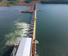 A partir desta quarta-feira (10), a Usina Hidrelétrica Baixo Iguaçu já pode produzir energia com força total. A operação comercial da terceira e última unidade geradora do empreendimento foi liberada pela Agência Nacional de Energia Elétrica (Aneel) em despacho publicado no Diário Oficial da União.  -  Curitiba, 10/04/2019  -  Foto: Divulgação Copel