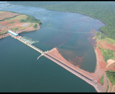 A partir desta quarta-feira (10), a Usina Hidrelétrica Baixo Iguaçu já pode produzir energia com força total. A operação comercial da terceira e última unidade geradora do empreendimento foi liberada pela Agência Nacional de Energia Elétrica (Aneel) em despacho publicado no Diário Oficial da União.  -  Curitiba, 10/04/2019  -  Foto: Divulgação Copel
