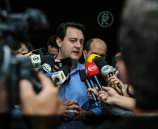 O governador Carlos Massa Ratinho Junior  participa da Expolondrina nesta quarta-feira (10).  Londrina, 10/04/2019 -  Foto: Geraldo Bubniak/ANPr