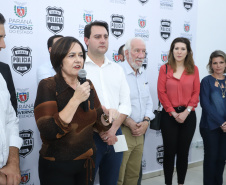 Governador Carlos Massa Ratinho Junior autoriza ampliação para 24 horas do atendimento especializado da mulher em Londrina  -  Londrina, 11/04/2019  -  Foto: Rodrigo Felix Leal/ANPr