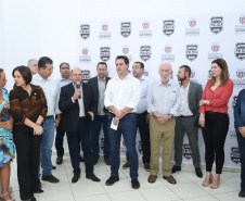 Governador Carlos Massa Ratinho Junior autoriza ampliação para 24 horas do atendimento especializado da mulher em Londrina  -  Londrina, 11/04/2019  -  Foto: Rodrigo Felix Leal/ANPr