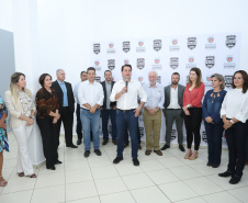 Governador Carlos Massa Ratinho Junior autoriza ampliação para 24 horas do atendimento especializado da mulher em Londrina  -  Londrina, 11/04/2019  -  Foto: Rodrigo Felix Leal/ANPr