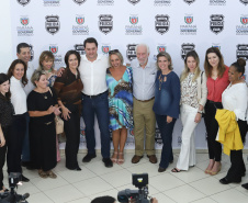 Governador Carlos Massa Ratinho Junior autoriza ampliação para 24 horas do atendimento especializado da mulher em Londrina  -  Londrina, 11/04/2019  -  Foto: Rodrigo Felix Leal/ANPr