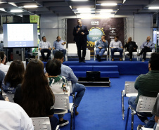 O Paraná conta com dois projetos que vão fomentar o ecossistema de inovação do Estado conectando startups com o setor público, privado e universidades. Os projetos foram apresentados nesta sexta-feira (12) na ExpoLondrina.  -  Foto: Divulgação Celepar