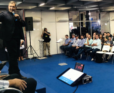 O Paraná conta com dois projetos que vão fomentar o ecossistema de inovação do Estado conectando startups com o setor público, privado e universidades. Os projetos foram apresentados nesta sexta-feira (12) na ExpoLondrina.  -  Foto: Divulgação Celepar