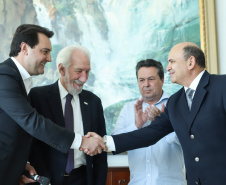 Governador anuncia pagamento das promoções dos praças-militares. -  Curitiba, 15/04/2019  -  Foto: Rodrigo Félix Leal/ANPr