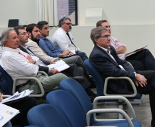 Com a participação do vice-governador Darci Piana, a administração dos Portos do Paraná fez uma apresentação nesta terça-feira (16) para representantes do setor produtivo do Estado sobre o cenário atual da atividade portuária no Paraná