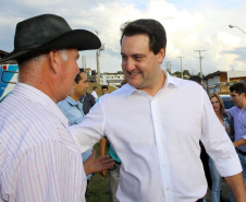 Governador Carlos Massa Ratinho Júnior visita a fábrica da Klabin em Ortigueira, na assinatura de convênio com a empresa e a prefeitura do município para a construção da Escola Técnica de Operação Florestal e Agrícola. - Ortigueira, 16/04/2019 - Foto: Jaelson Lucas/ANPr