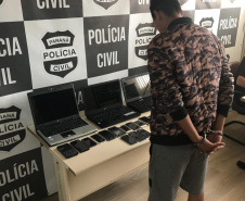 A Polícia Civil do Paraná (PCPR) realiza nesta quarta-feira (24) a Operação PC 27 em diversas cidades do Estado
