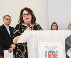 O governador em exercício Darci Piana participa da Posse  dos novos representantes da sociedade civil para a gestão 2019/2021 do O Conselho Estadual do Idoso (CEDI) do Paraná   no Salão de Atos do Palácio Iguaçu,  nesta quarta-feira (24).   Curitiba, 24/04/2019 -  Foto: Geraldo Bubniak/ANPr