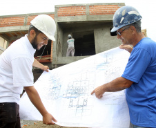 Rede estadual formou quase 18 mil novos técnicos em 2018. Na imagem, Juliano Thainan Jonas e Pedro dos Santos. Curitiba,22/04/2019 Foto:Jaelson Lucas ANPr