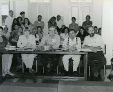 o Museu de Arte Contemporânea do Paraná (MAC-PR) e a Secretaria de Estado da Cultura (SEEC) abrem a exposição "História Sem Fim: O Pensamento Revolucionário de Adalice Araújo", no hall da SEEC. Curitiba, 30 de março de 2019.  -  Foto: Acervo MACPR