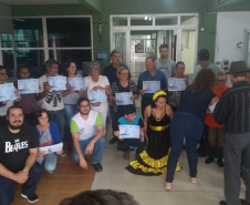 A quinta edição da feira de serviços Paraná Cidadão em 2019 aconteceu em Mandirituba com 7,6 mil atendimentos registrados. Cerca de 5 mil pessoas que passaram pelo evento, encerrado nesta sexta-feira (26), tiveram acesso a diversos serviços gratuitos disponibilizados em um único local.  Mandirituba, 26/04/2019   -  Foto: Divulgação SEJUF