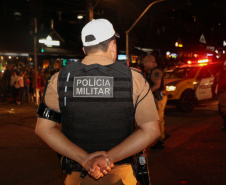 A Polícia Militar do Paraná deflagra a megaoperação Primo que cumpriu 16 mandados de Prisão e de Busca e Apreensão e resultou em 19 encaminhamentos, sendo 15 adultos e quatro adolescentes apreendidos, bem como uma quantidade de drogas recolhida.  -  Curitiba, 26/04/2019  -  Foto: Soldado Amanda Morais