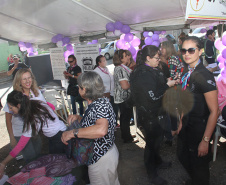 A Secretaria da Justiça, Família e Trabalho registrou mais de 2 mil atendimentos no evento em comemoração a duas importantes datas: o Dia Nacional da Mulher (30 de abril) e o Dia do Trabalho (1º de maio).  -  Curitiba, 30/04/2019  -  Foto: Divulgação SEJUF