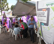 A Secretaria da Justiça, Família e Trabalho registrou mais de 2 mil atendimentos no evento em comemoração a duas importantes datas: o Dia Nacional da Mulher (30 de abril) e o Dia do Trabalho (1º de maio).  -  Curitiba, 30/04/2019  -  Foto: Divulgação SEJUF