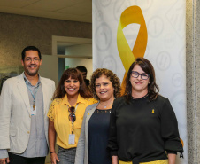 Começou oficialmente nesta quinta-feira (2), em todo o Paraná, a campanha Maio Amarelo, que visa diminuir o número de acidentes no trânsito e preservar a vida. Este ano, o tema é “Maio Amarelo - no trânsito, o sentido é a vida”, e apela para o poder das crianças em influenciar o comportamento dos pais. O vice-governador Darci Piana participou do lançamento, realizado no auditório da Polícia Rodoviária Federal (PRF), em Curitiba. Foto: Geraldo Bubniak/ANPr