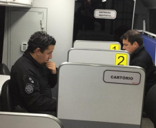 A Polícia Civil do Paraná (PCPR) irá oferecer, entre os dias 9 e 19 de maio, dentro da área da Expoingá, serviços de delegacia móvel e experiência de tiro em estande para os visitantes.Foto: Divulgação/PCPR