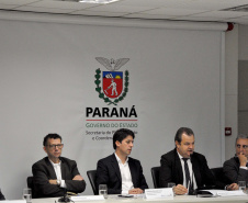 Integrantes do Programa Internacional de Cooperação Urbana (IUC) de Valência, na Espanha, fazem até sexta-feira (17) visitas técnicas a setores inovadores Governo do Estado nas cidades de Curitiba e Foz do Iguaçu. O programa tem o objetivo de habilitar cidades e regiões a se conectarem e compartilharem soluções para problemas em comum. Foto: Divulgação/SETI