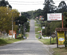 Caminho do Vinho (Colônia Muricy). Vinícula Vinhos do Italiano.São José dos Pinhais, 30-04-19.Foto: Arnaldo Alves / ANPr.