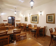 Cave Colinas de Pedra, em Piraquara. Antiga estação de Roça Nova, hoje funciona o restaurante da Cave.Piraquara, 30-04-19.Foto: Arnaldo Alves / ANPr.