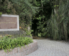 Cave Colinas de Pedra, em Piraquara. Antigo tunel da RFFSA, hoje funciona como Cave.Piraquara, 30-04-19.Foto: Arnaldo Alves / ANPr.