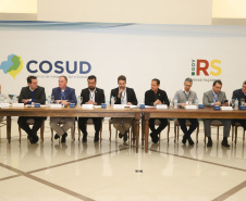 Governador Carlos Massa Ratinho Júnior participa em Gramado, na Serra Gaúcha, da reunião entre governadores, vice-governadores e secretários dos sete Estados que integram o Consórcio de Integração Sul e Sudeste (Cosud) - Gramado, RS, 25/05/2019 - Foto: Rodrigo Félix Leal/ANPr