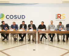Governador Carlos Massa Ratinho Júnior participa em Gramado, na Serra Gaúcha, da reunião entre governadores, vice-governadores e secretários dos sete Estados que integram o Consórcio de Integração Sul e Sudeste (Cosud) - Gramado, RS, 25/05/2019 - Foto: Rodrigo Félix Leal/ANPr