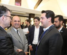 Governador Carlos Massa Ratinho Júnior participa em Gramado, na Serra Gaúcha, da reunião entre governadores, vice-governadores e secretários dos sete Estados que integram o Consórcio de Integração Sul e Sudeste (Cosud) - Gramado, RS, 25/05/2019 - Foto: Rodrigo Félix Leal/ANPr