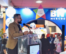 O Governo do Paraná apresentou as atrações turísticas do Estado durante a tradicional Feira BNT Mercosul, realizada neste final de semana. A edição de 2019 comemorou os 25 anos do evento e foi realizada em Itajaí (SC), com programação também em Balneário Camboriú e no Beto Carrero World.  -  Itajaí (SC), 26/05/2019  -  Foto:  Divulgação Paraná Turismo