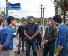 O presidente da Comec Gilson Santos, acompanhado de uma equipe de diretores e técnicos, visitou os municípios de Tunas do Paraná, Cerro Azul e Doutor Ulysses. 24/05/2019
 Foto: Maurilio Cheli