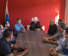 O presidente da Comec Gilson Santos, acompanhado de uma equipe de diretores e técnicos, visitou os municípios de Tunas do Paraná, Cerro Azul e Doutor Ulysses. 24/05/2019
 Foto: Maurilio Cheli