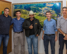 O presidente da Comec Gilson Santos, acompanhado de uma equipe de diretores e técnicos, visitou os municípios de Tunas do Paraná, Cerro Azul e Doutor Ulysses. 24/05/2019
 Foto: Maurilio Cheli