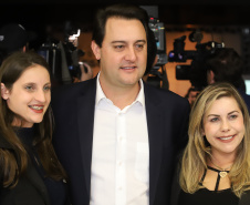 O governador Carlos Massa Ratinho Junior e o secretário da Educação e Esporte, Renato Feder, apresentaram nesta segunda-feira (27/05) o programa Escola Presente, criado para evitar o abandono escolar.Curitiba, 27-05-19.Foto: -  Foto: Rodrigo Félix Leal/ANPr