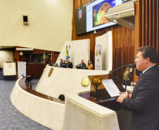 A Assembleia Legislativa homenageou nesta segunda-feira (27), em sessão solene, a Paraná Turismo, que completa 50 anos de serviços prestados ao Estado