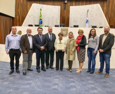 A Assembleia Legislativa homenageou nesta segunda-feira (27), em sessão solene, a Paraná Turismo, que completa 50 anos de serviços prestados ao Estado