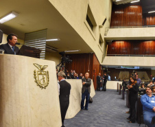 A Assembleia Legislativa homenageou nesta segunda-feira (27), em sessão solene, a Paraná Turismo, que completa 50 anos de serviços prestados ao Estado