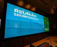 Governador Carlos Massa Ratinho Júnior, durante reunião com a equipe de governo. - Curitiba, 29/05/2019 -Foto: Geraldo Bubniak/ANPr