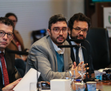 Governador Carlos Massa Ratinho Júnior, durante reunião com a equipe de governo. - Curitiba, 29/05/2019 -Foto: Geraldo Bubniak/ANPr