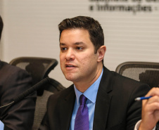 Chefe da Casa Civil, Guto Silva  durante reunião com a equipe de governo. Na foto, o secretário chefe da Casa Civil, Guto Silva - Curitiba, 29/05/2019 -Foto: Geraldo Bubniak/ANPr