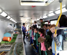 EcoExpresso atenderá mais de 20 escolas em São Mateus do Sul . Foto: Sanepar