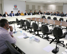 A implantação de ações que facilitem a modernização e a inovação foi um dos temas principais da reunião do Fórum Permanente das Microempresas e Empresas de Pequeno Porte do Estado do Paraná (FOPEME), realizada nesta quarta-feira (29), em Curitiba.   -  Curitiba, 29/05/2019  -  Foto: Divulgação SEPL
