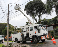 Vendavais e granizo afetam mais de sete mil pessoas no Paraná. Foto: Geraldo Bubniak/ANPr