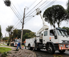 Vendavais e granizo afetam mais de sete mil pessoas no Paraná. Foto: Geraldo Bubniak/ANPr