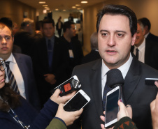 Governador Carlos Massa Ratinho Junior participa das comemorações de 72 anos do Tribunal de Contas do Estado do Paraná.  -  Curitiba, 03/06/2019  -  Foto: Rodrigo Félix Leal/ANPr