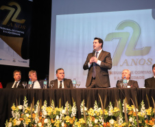 Governador Carlos Massa Ratinho Junior participa das comemorações de 72 anos do Tribunal de Contas do Estado do Paraná.  -  Curitiba, 03/06/2019  -  Foto: Rodrigo Félix Leal/ANPr